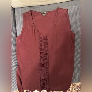 St. John Women's Deep Red Tank Top S